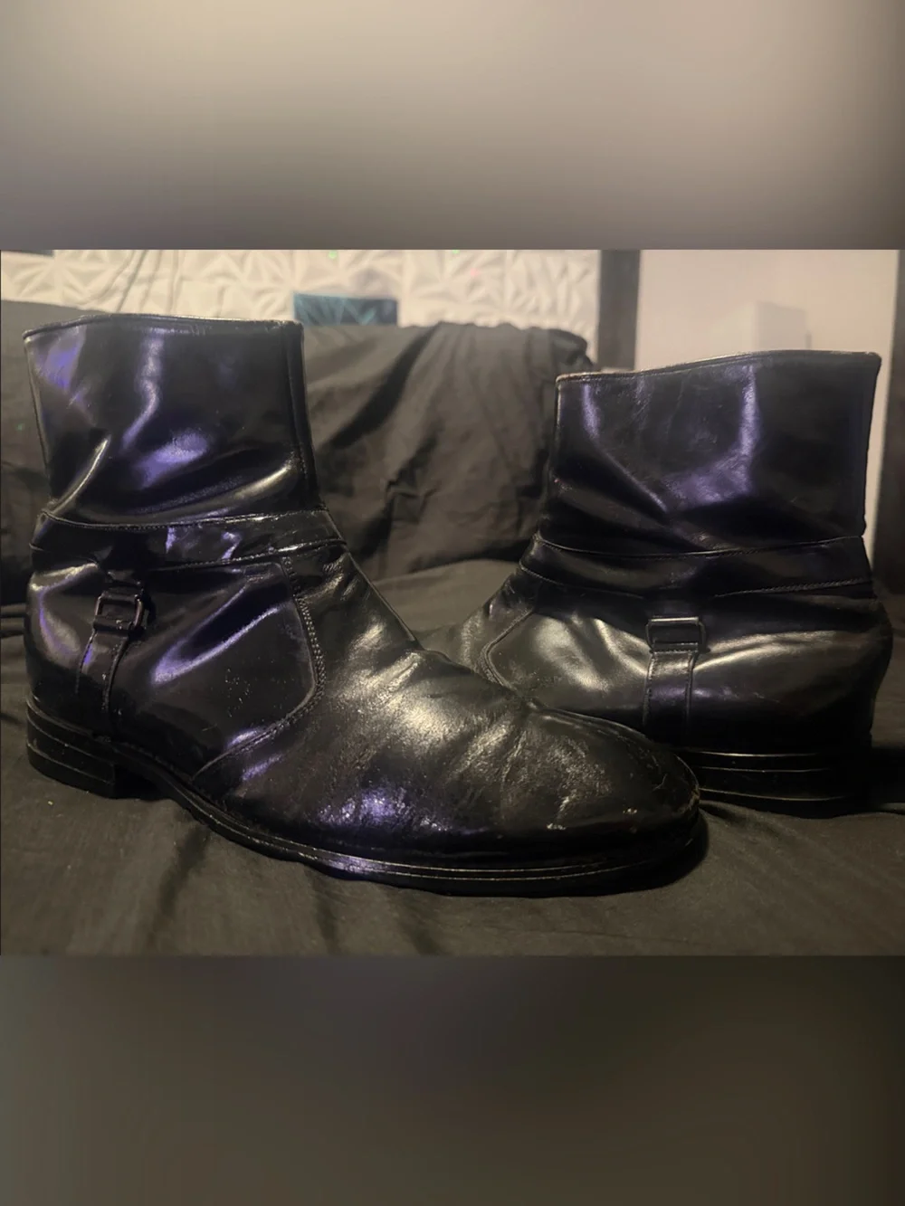 Authentic Ann Demeulemeester Curved Multi-Zip Ankle Boots Vintage